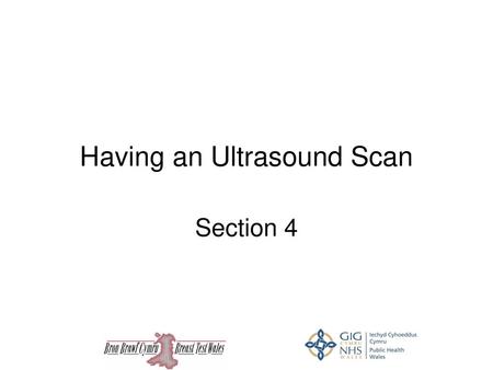Having an Ultrasound Scan