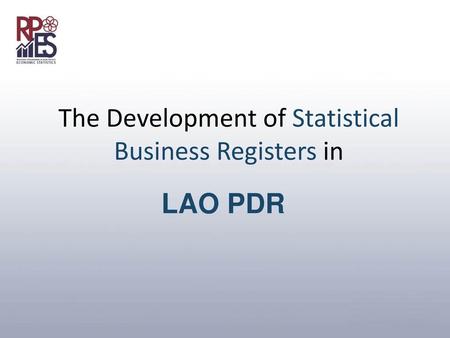 The Development of Statistical Business Registers in