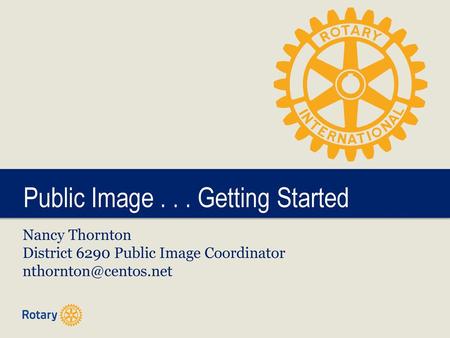 Public Image Getting Started