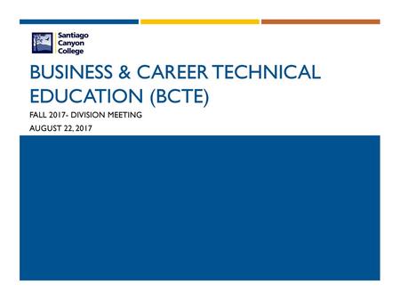 Business & Career Technical Education (BCTE)