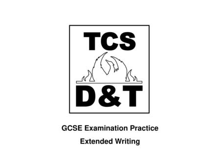 GCSE Examination Practice