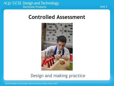 Controlled Assessment