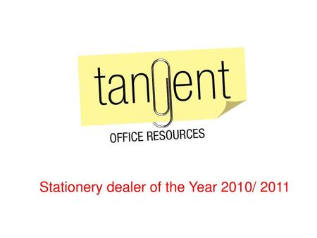 Stationery dealer of the Year 2010/ 2011