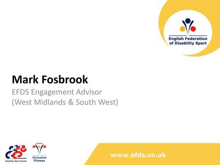 Mark Fosbrook EFDS Engagement Advisor