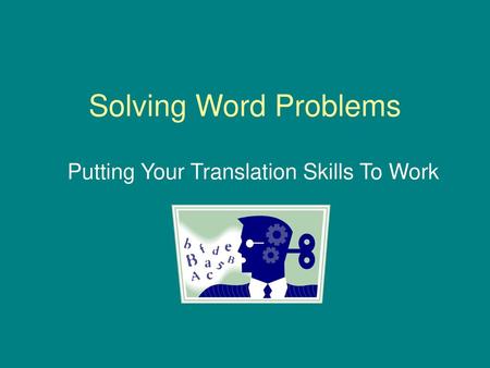 Putting Your Translation Skills To Work