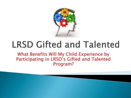 LRSD Gifted and Talented