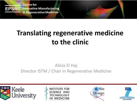 Translating regenerative medicine to the clinic