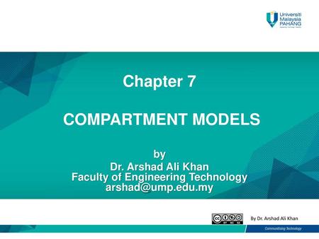 Chapter 7 COMPARTMENT MODELS
