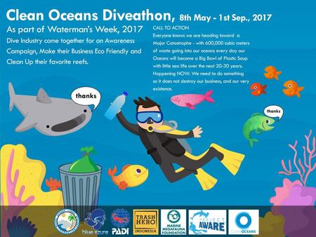 Clean Ocean Diveathon 2017 WHAT CAN YOU DO?