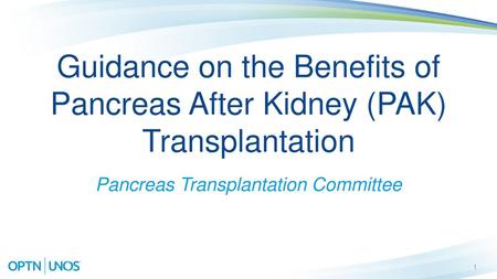 Pancreas Transplantation Committee