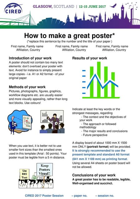 CIRED 2017 Poster Session – paper no. – session no.