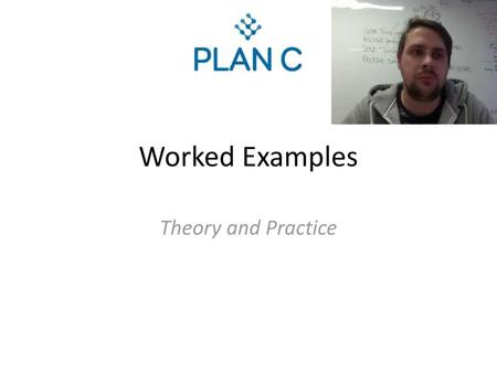 Worked Examples Theory and Practice