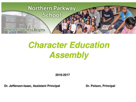 Character Education Assembly