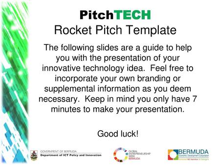 PitchTECH Rocket Pitch Template