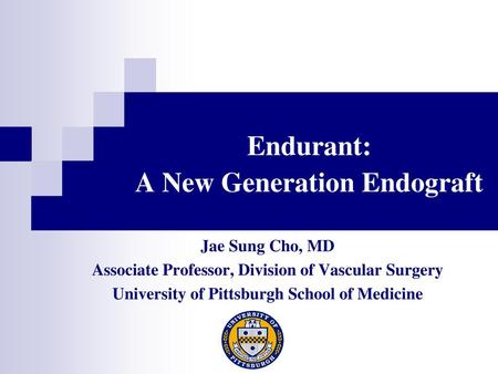 Endurant: A New Generation Endograft