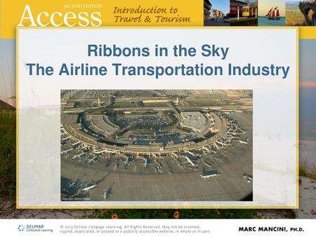 Ribbons in the Sky The Airline Transportation Industry