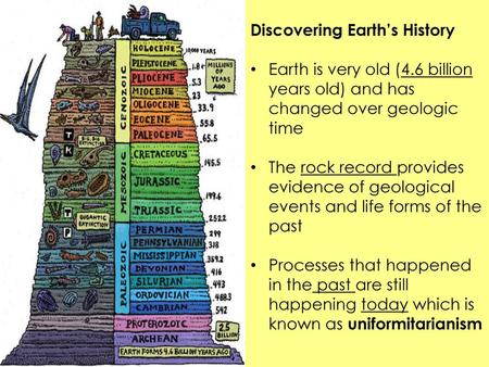 Discovering Earth’s History