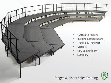 Stages & Risers Sales Training