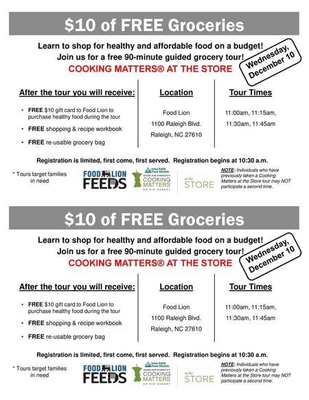 $10 of FREE Groceries $10 of FREE Groceries