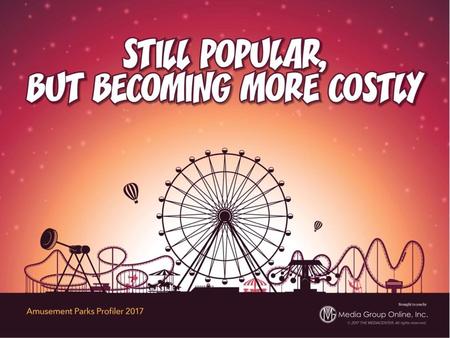 Reaching a Plateau? According to Themed Entertainment Association (TEA), 2016 attendance at US theme parks increased by only 1.2%, to 148 million. The.