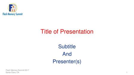 Subtitle And Presenter(s)