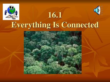 16.1 Everything Is Connected