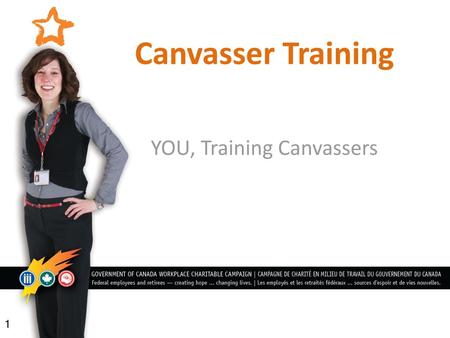 YOU, Training Canvassers