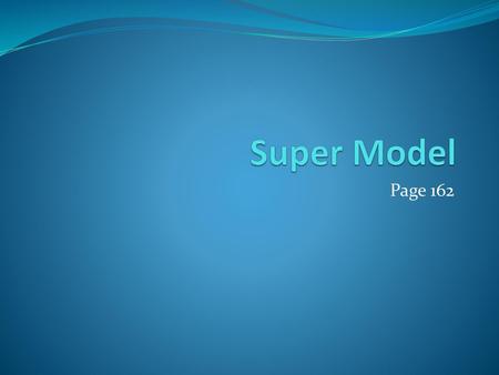 Super Model Page 162.