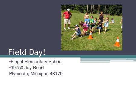 Fiegel Elementary School Joy Road Plymouth, Michigan