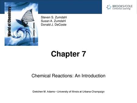 Chemical Reactions: An Introduction