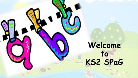 Welcome to KS2 SPaG.