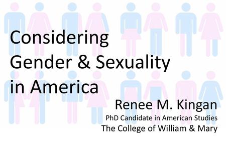 Considering Gender & Sexuality in America