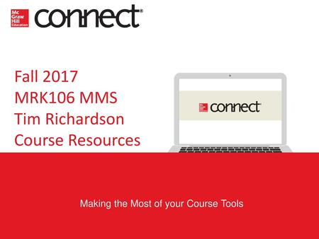 Making the Most of your Course Tools