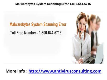 Malwarebytes System Scanning Error 