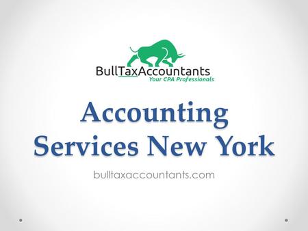 Accounting Services New York bulltaxaccountants.com.