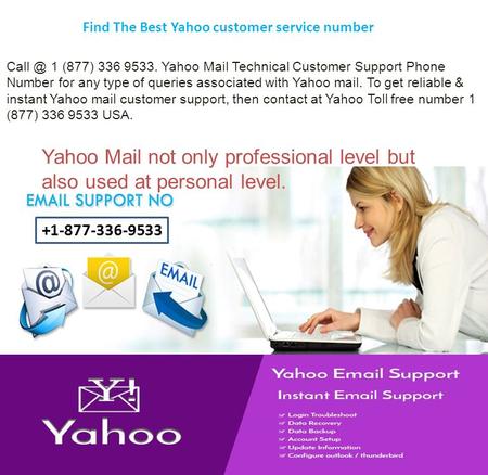The Best Yahoo customer service number 1877-503-0107