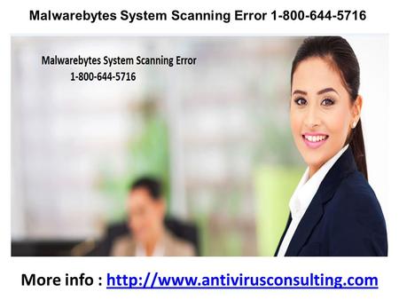 Malwarebytes System Scanning Error