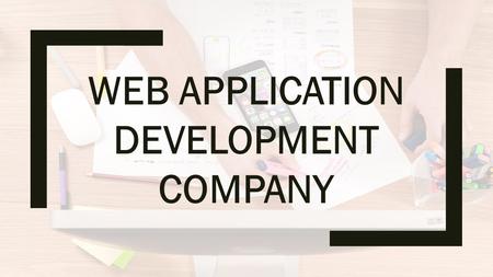 Web Application Development Company - Sara Analytics Pvt. Ltd.