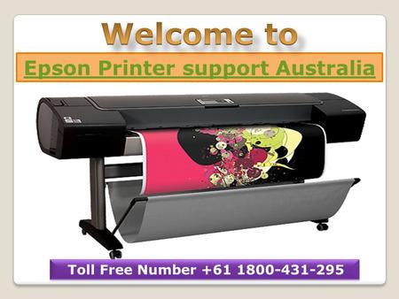 Epson Printer support Australia Toll Free Number