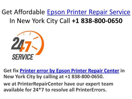 Get Affordable Epson Printer Repair Service In New York City Call Epson Printer Repair Service Get fix Printer error by Epson Printer Repair.