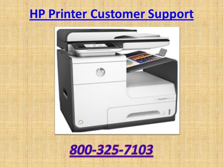 HP Printer Customer Support. In today’s technology era, we are surrounded with lots of devices/gadgets which we use in our day to day life. Now, we are.