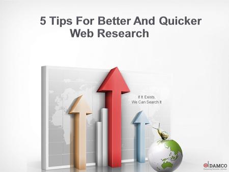 5 Tips For Better And Quicker Web Research Services - Damco Solutions