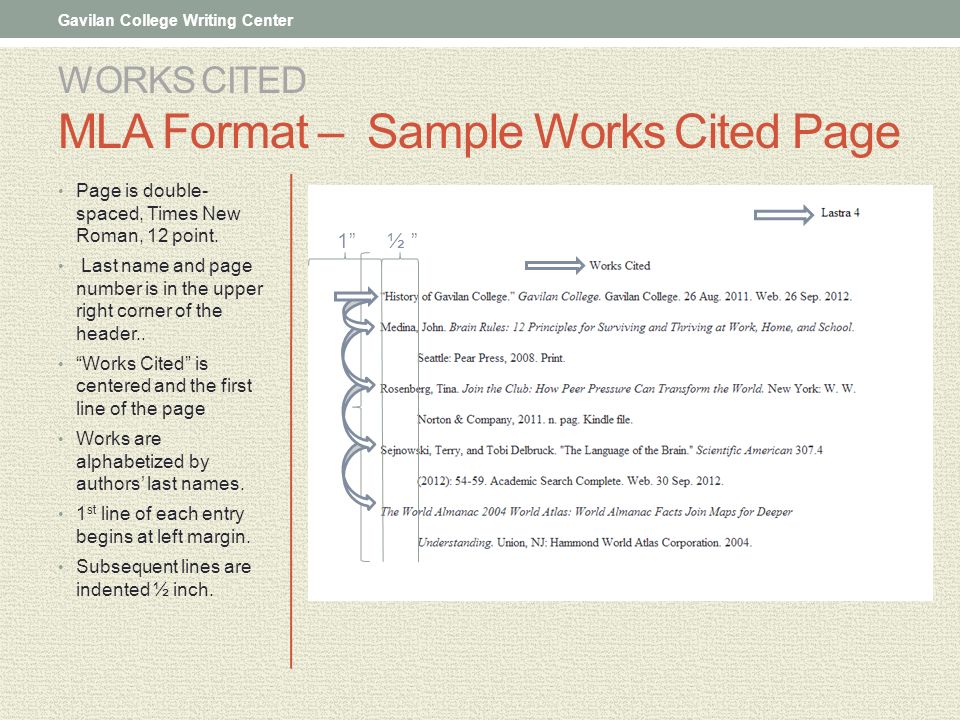 work cited maker