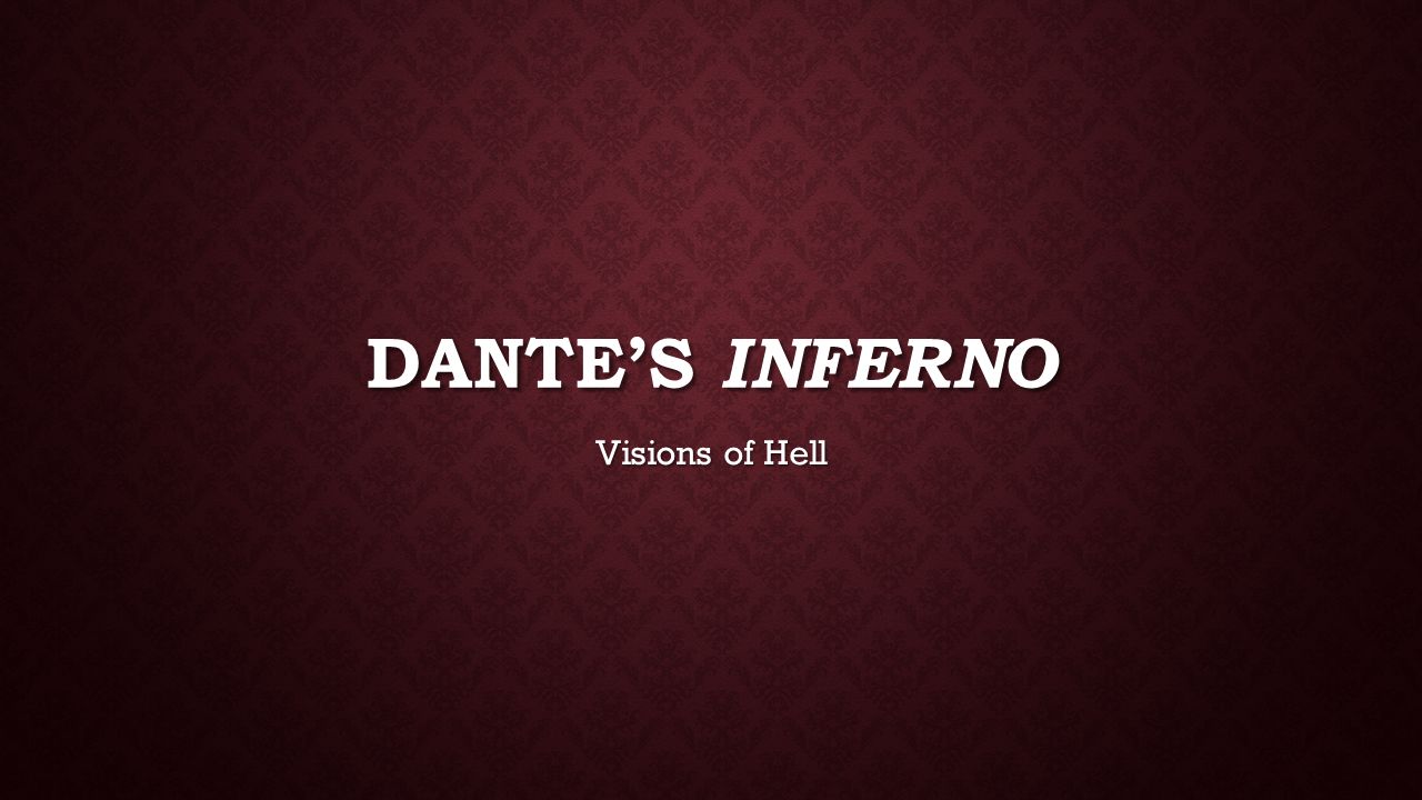 Dante's Inferno. - ppt video online download