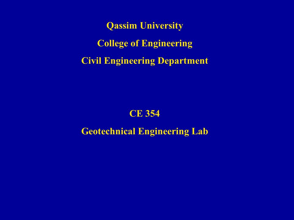 College of Engineering Civil Engineering Department - ppt video