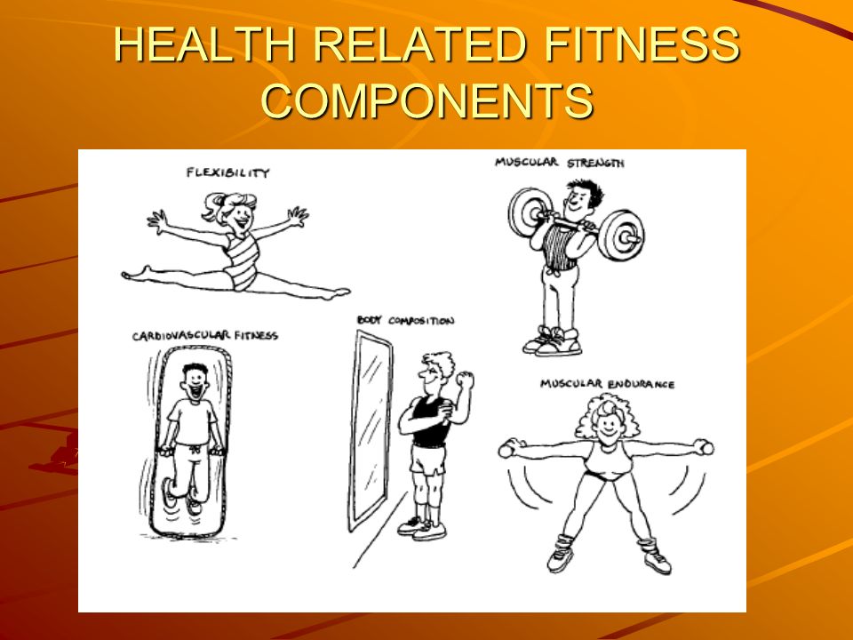 HEALTH RELATED FITNESS COMPONENTS - ppt video online download