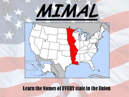Learn the Names of EVERY state in the Union