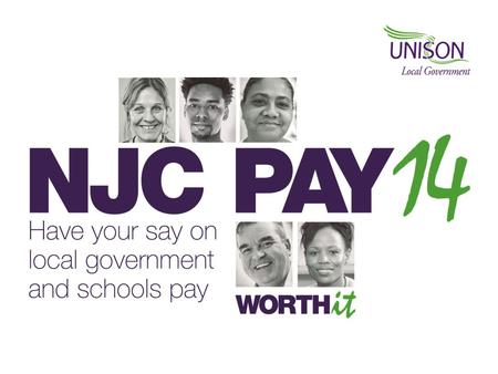 The 2014-15 pay claim A minimum increase of £1 an hour on scale point 5 to achieve the Living Wage and the same flat rate increase on all scale points.