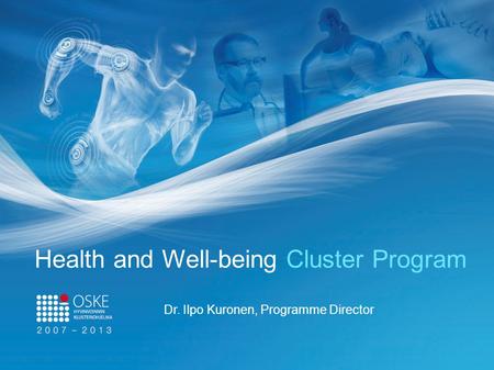 Health and Well-being Cluster Program