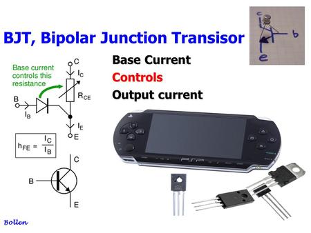 BJT, Bipolar Junction Transisor